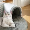 U-образный туннель-кровать для кошек Съемный моющийся игровой коврик Теплый домик для кошек Интерактивный для питомцев