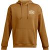 Project Rock Fleece Training Hoodie Мужские толстовки с капюшоном Ochre-Yellow 1386902-707