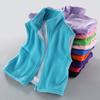 3 To 10 Years Teenager Outwear Waistcoats Sleeveless Jackets Children's Vest for Boy Girl Polar Fleece Baby Kid Vest Warm Winter