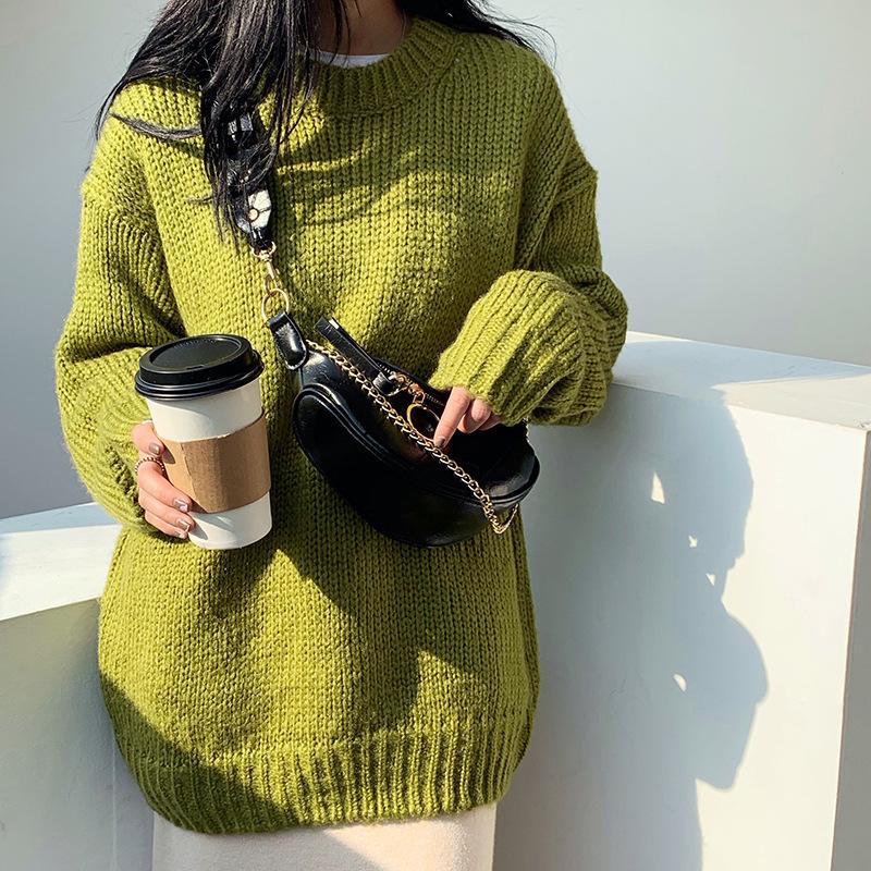 Сумка Женская Новая Модная Универсальная Ретро Нагрудная Сумка Премиум Цепочка На Одно Плечо Кроссбоди Сумка