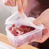 Ящик для хранения замороженного мяса, портативный холодильник, органайзер для фруктов и овощей, прозрачный контейнер для сыра, кухня