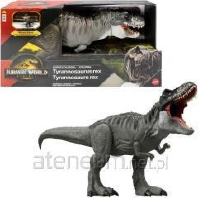 Mattel Tyrannosaurus Rex Super Colossal Action Figure Plastic Grey
