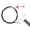 LIKENNY Pipe Cleaner Flexible Grabber Pickup Tool 4 Wire Claws Freely Bendable Drain Pipe Drain Cleaning Tool Bath Washroom Kitchen Toilet Garbage