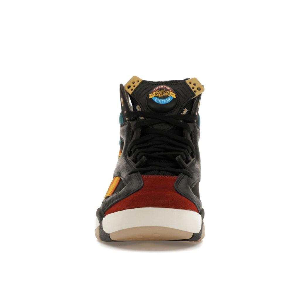 Мужские кроссовки Street Fighter x Reebok Shaq Attaq Champion Edition Черный Основной-Черный Темно-Соболиный HR0603