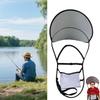 Large Fishing Umbrella Hat Foldable Sun Shade Caps Fishing Cap Backpack Sunshade Board  Hiking