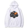 American Monster Truck Bigfoot Printed Hoodie Autumn Winter Street Fashion Hoodie Daily Casual Warm Hoodie Holiday Gift