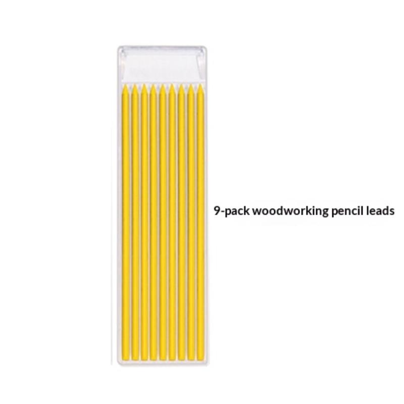 2,8 мм 2-в-1 Деревообрабатывающий механический карандаш со стержнем и встроенной точилкой для глубоких отверстий Плотницкий разметочный карандаш Инструмент