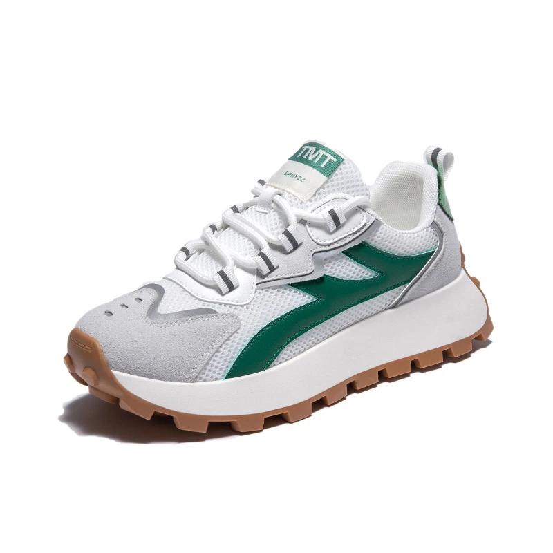 Модные универсальные повседневные кроссовки Foe для женщин с круглым носком на платформе, легкие удобные дышащие туфли для женщин, легкие туфли