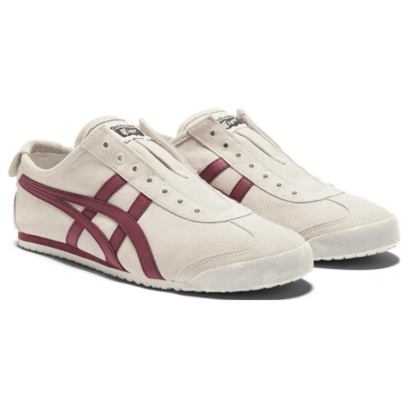 ONITSUKA TIGER Кеды Mexico 66 Slip On Березовый/Темная вишня 1183B782-201