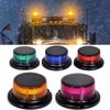 Waterproof Rechargeable Warning Flashlight Durable Off-Road Warning Lamp  Safety Lighting