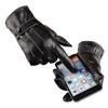 Men Luxurious Leather Winter Super Driving Warm Gloves Hands