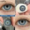 Eyeshare Цветные контактные линзы Зеленые комфортные цветные контактные линзы Синие модные цветные контактные линзы Серые натуральные мягкие линзы для глаз 1 пара