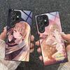 Чехол для телефона Angel Mahiru Shina для Samsung Galaxy A56 55 54 53 52 51 36 35 34 23 16 15 5G Стеклянная защитная крышка