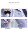 Children's Korean Style Gentleman Formal Three-Piece Suit for Boys - Wedding, Photography, and Performance Wear.