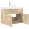 VidaXL Bathroom Vanity Unit and Integrated Sink and Tap, Bathroom Vanity Cupboard, Bathroom Furniture 3325014