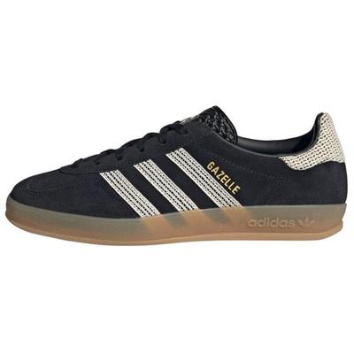 Женские кроссовки Gazelle Indoor 'Black Wonder White Gum' JI2755