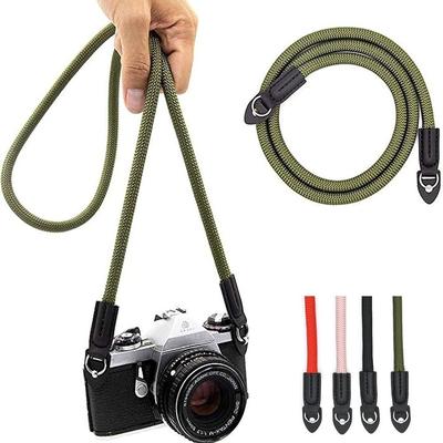 Регулируемый ремень безопасности из нейлона для плеча камеры для DSLR SLR Nikon Panasonic Leica Fujifilm Прочный ремень на шею для камеры