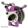 HSP 02076/06034 Metal Gear Two Speed Transmission Assembly For 1/10 RC Off-road 94102/94122/94106/94109/94110/94155/94166/94177