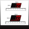 dclky10 GR Sport Car Grille Badge Sticker For Gazoo Racing C-HR RAV4 Mirai Avensis Toyota Logo Metal Trunk Emblem Decoration Accessories