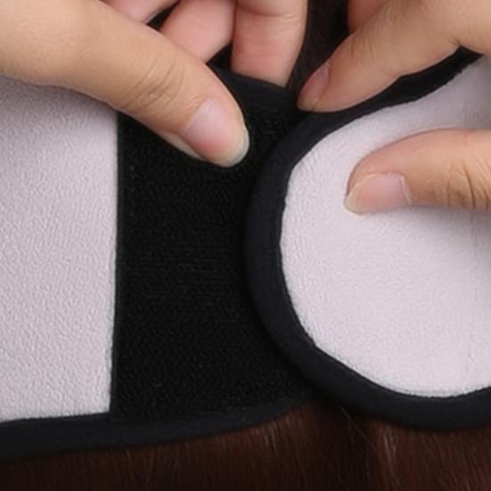 Зимние наушники-муфты, полностью закрывающие уши, ветрозащитные, с постоянной температурой, защита, дизайн с застежкой-липучкой, накладки на уши