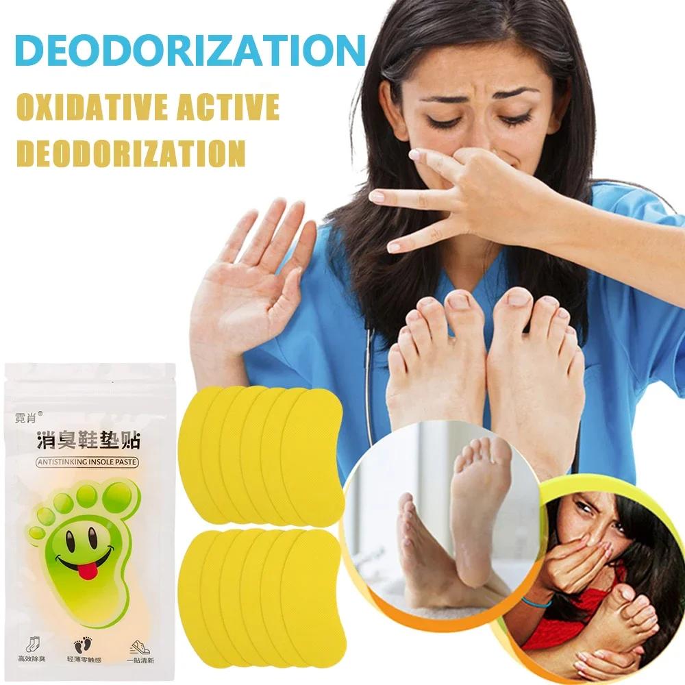 10/20pcs Shoes Deodorant Sticker Deodorant Foot Odor Deodorants Sneaker Smell Fresh Deodorant Insole Sterilization Sticker