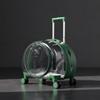 Wheeled Pet Carrier with Wheels Hard-Sided