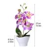 1 шт. искусственные цветы орхидеи высотой 27 см искусственные