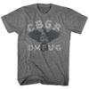 CBGB OMFUG Нью-Йорк Винтажный Ворон Тень Мужской's Футболка Панк Рок ОФИЦИАЛЬНЫЙ Топ для Фанатов - Мужская Летняя Хлопковая Футболка с Принтом