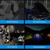 Portable Doctors Pen Light Yellow/ White Light LED Mini Torch Nursing Penlight  Camping