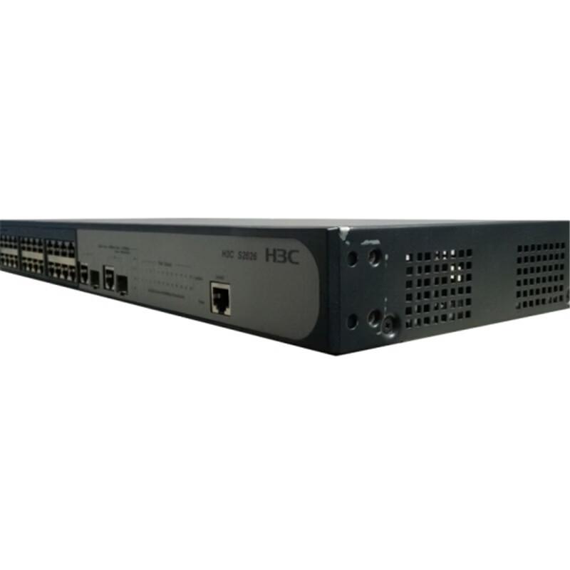 H3C S2626V2-PWR 24-Port Managed Fast Ethernet PoE Switch (CN version)