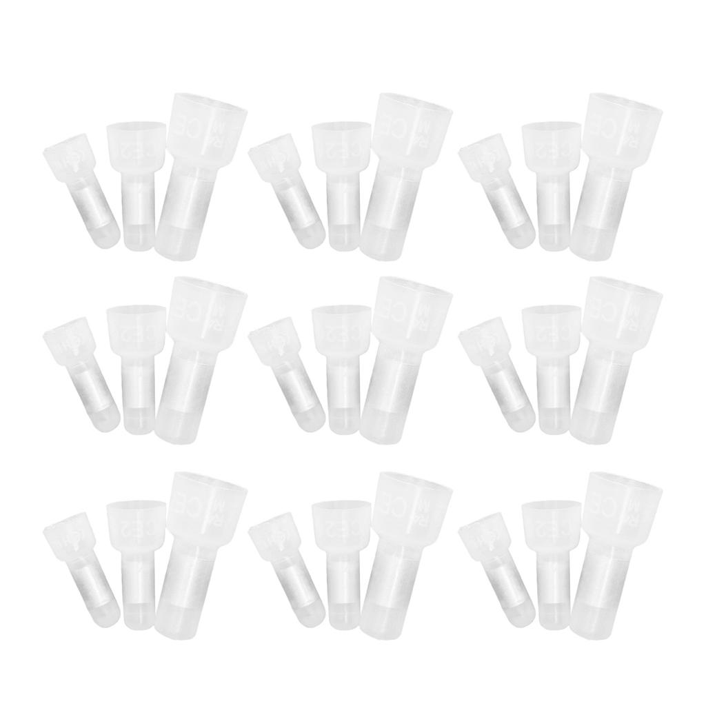 Набор из 300 шт. закрытых наконечников 22-16 16-14 12-10 калибра для обжима кабеля, нейлоновые соединители проводов