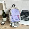 Школьная сумка Отдых на природе Контраст цветов Модный бренд Рюкзак Легкий Дорожный Рюкзак для хранения на шнурке Для прогулок Велоспорт Спорт Альпинизм