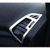 Автомобильный Стайлинг, хромированная передняя панель автомобиля, крышка вентиляционного отверстия переменного тока, накладка, 2 шт. для Ford Escape Kuga