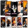 Bleach Kurosaki Ichigo For Samsung Galaxy S22 Ultra S20 S21 FE 5G S10 S9 Plus S10E S8 Phone Case Note 10 Lite 20 Silicone Cover