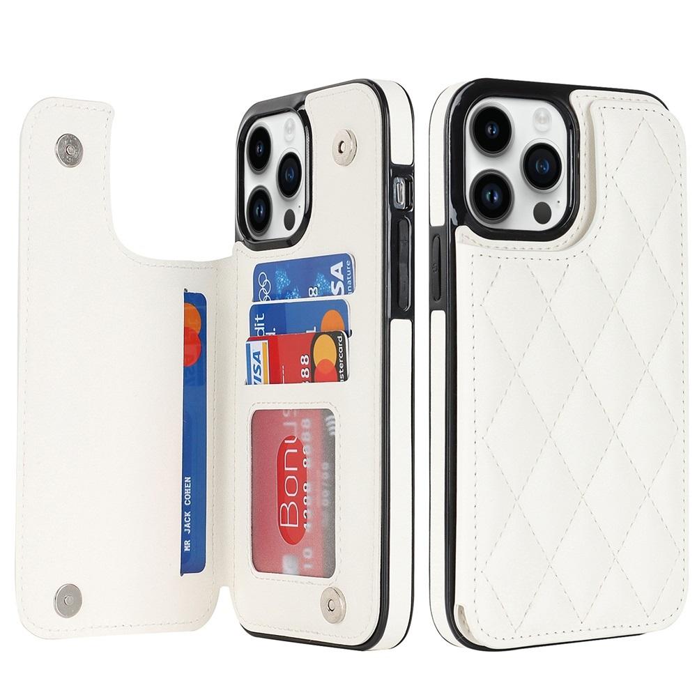 Кожаный ретро-держатель для карт с откидной крышкой для iPhone 11 12 13 14 15 16 17 Pro Max Mini Кошелек Чехол XR X XS Max 8 7 Plus SE