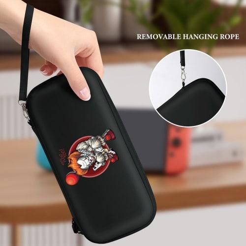Pennywise Switch Case, Storage Bag, Game Console Storage Bag, Carrying Case, Protective Case for Switch, Large Capacity Game Card Storage, Holds 15 Ga