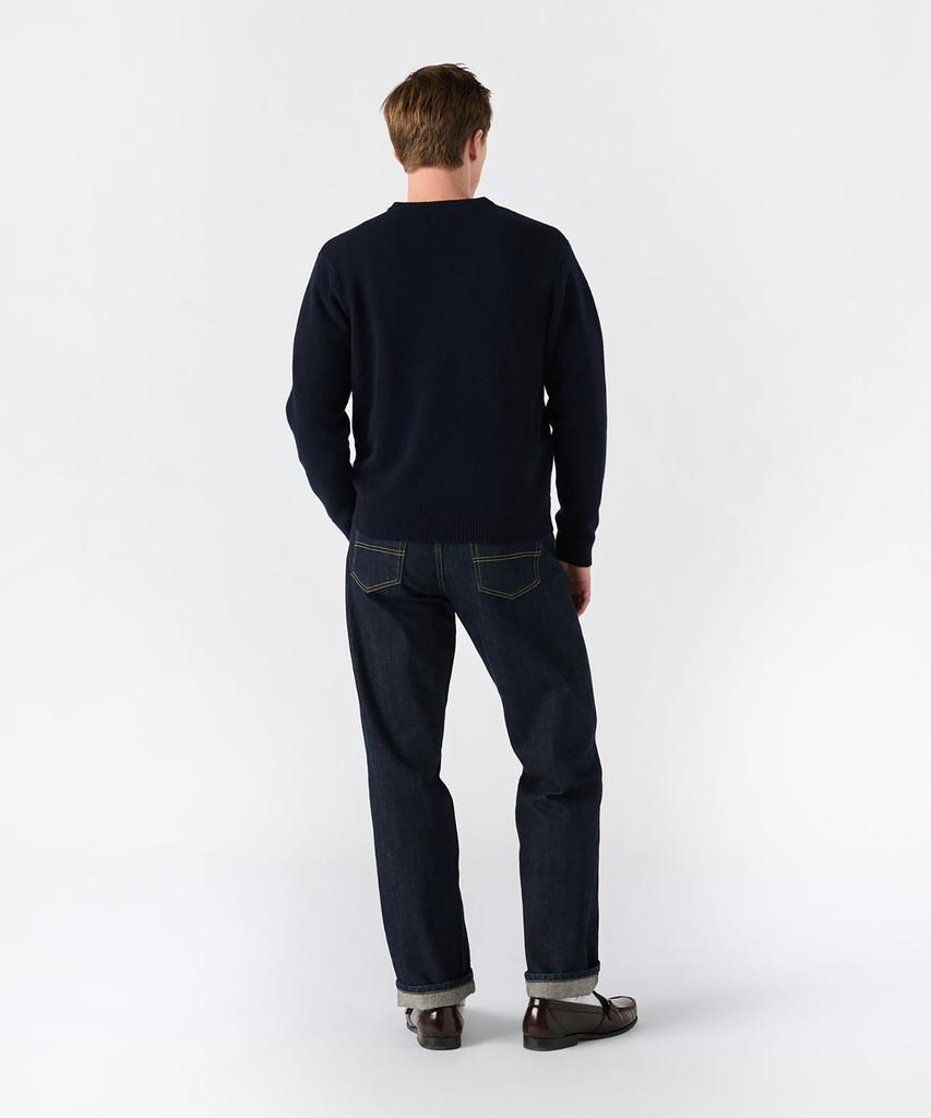 Noa (U) V-Neck Merino Sweater Navy