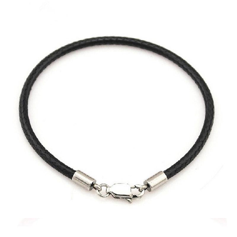 Hot Sale Lovers Lucky Charm Bracelets Adjustable Simple Cute 1PC Jewelry Gifts Black/Red Rope Graceful Knit Beautiful Leather Accessory