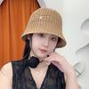 Новая женская шляпа-ведро из соломы, универсальная, дышащая, шляпа-панама, для путешествий на открытом воздухе, от солнца