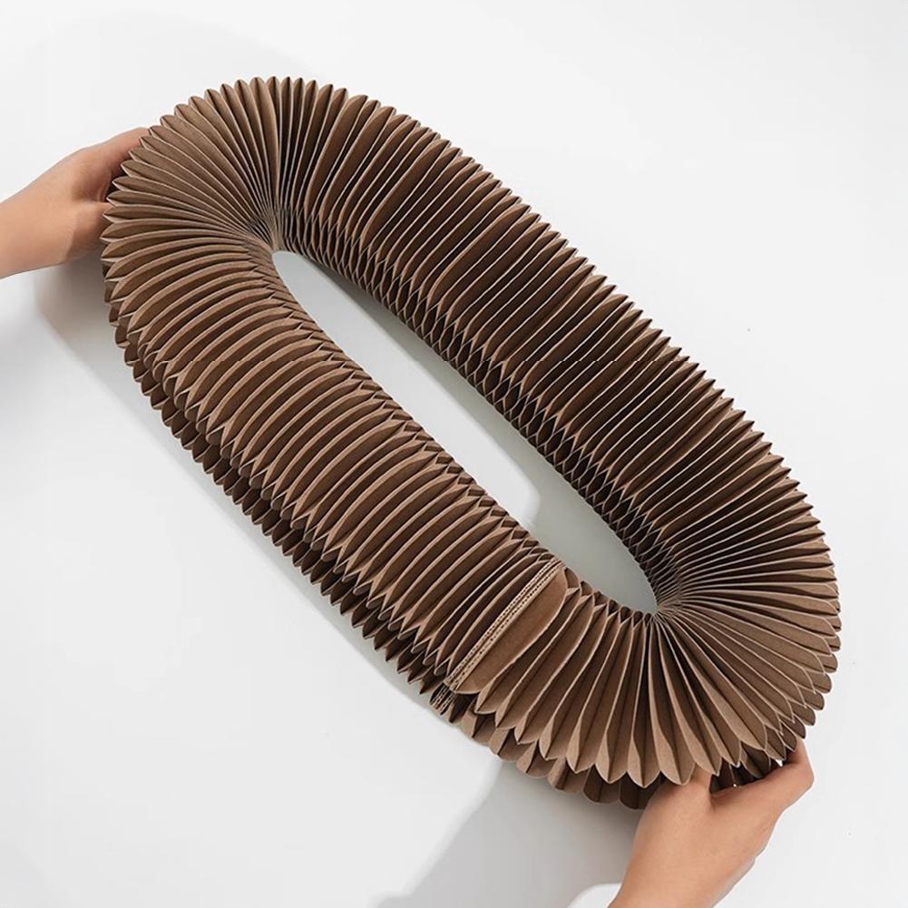 Волшебный орган Когтеточка для кошек Экологичная Расширяемая Коврик-когтеточка для кошек Гофрированный картон Складной Кошачий туннель для игр в помещении Кошачьи товары