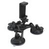 Tripod Suction Cup Holder Strong Adsorption Car Triple Suction Cup Mount for Action Cameras Mobile Phones