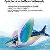 Plush Electric Flying Fish Cat Toy USB Flapping Fish Toy New Simulation Cat Toy  Indoor Cats
