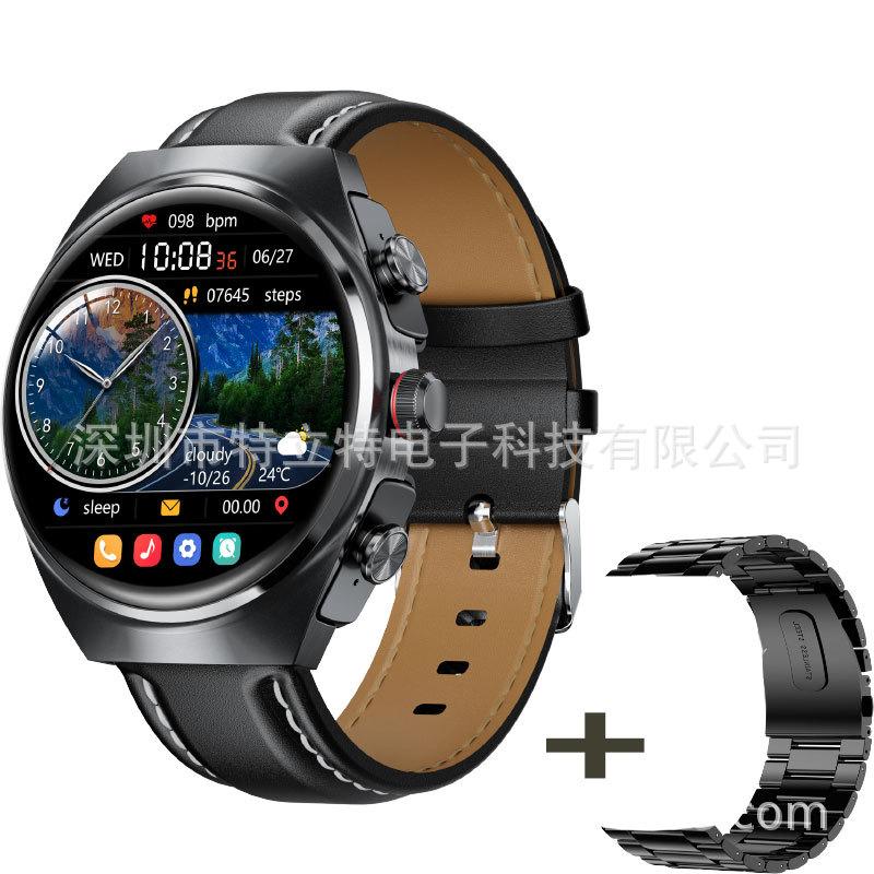 Два в одном умные часы Bluetooth Dual Call Music Health Sports Headset Watch