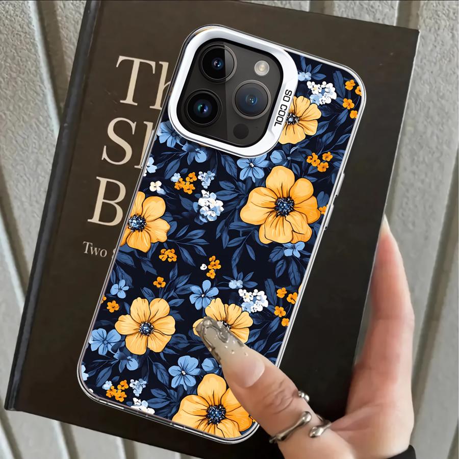 Чехол для iPhone 17 Pro Max 14 XS Air XR 16 15 Plus 13 Pro 12 11 Задняя крышка телефона Розовый Цветочный Морской