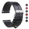 Quick Release Watchband Cowhide Watch Bracelet Leather Watch Strap Oil Wax Leather 18mm 20mm 22mm