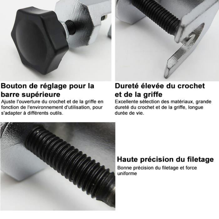 Outil de dépose du bras d'essuie-glace, Arrache Essuie Glace 16 mm