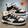 Winter Men's Shoes New High-top Velvet Little White Shoes Men's Versatile Thick-soled Thickened Warm Cotton Shoes Sports Board Shoes