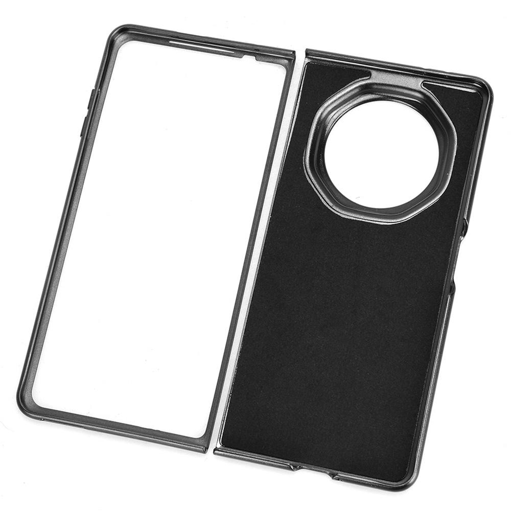 Для Honor Magic V3 5G Чехол Кожа с текстурой коровьей шкуры+PC Чехол для телефона Строчки