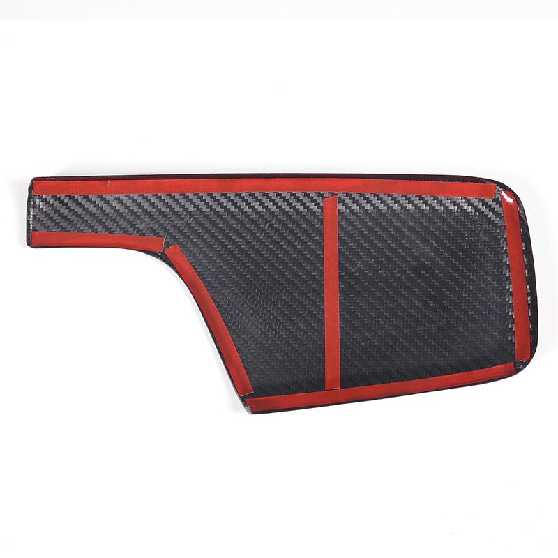 Real carbon fiber For Porsche Taycan 2019-2025 Car Center Console Armrest Box Protective Cover decorative Interior Accessories