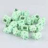 Линейный переключатель KiiBoom 55gf Matcha для механической клавиатуры с POM-штоком, 5-контактный переключатель для клавиатуры, корпус из ПК и нейлона для гейминга, DIY-клавиатура, 35 штук (Матча)